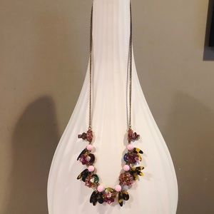 J.Crew Pink & Tortoise Necklace
